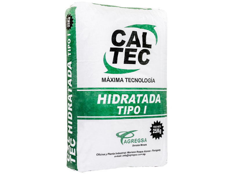 Cal Hidratada Tipo 1 Cal Tec – Chacore S.A.